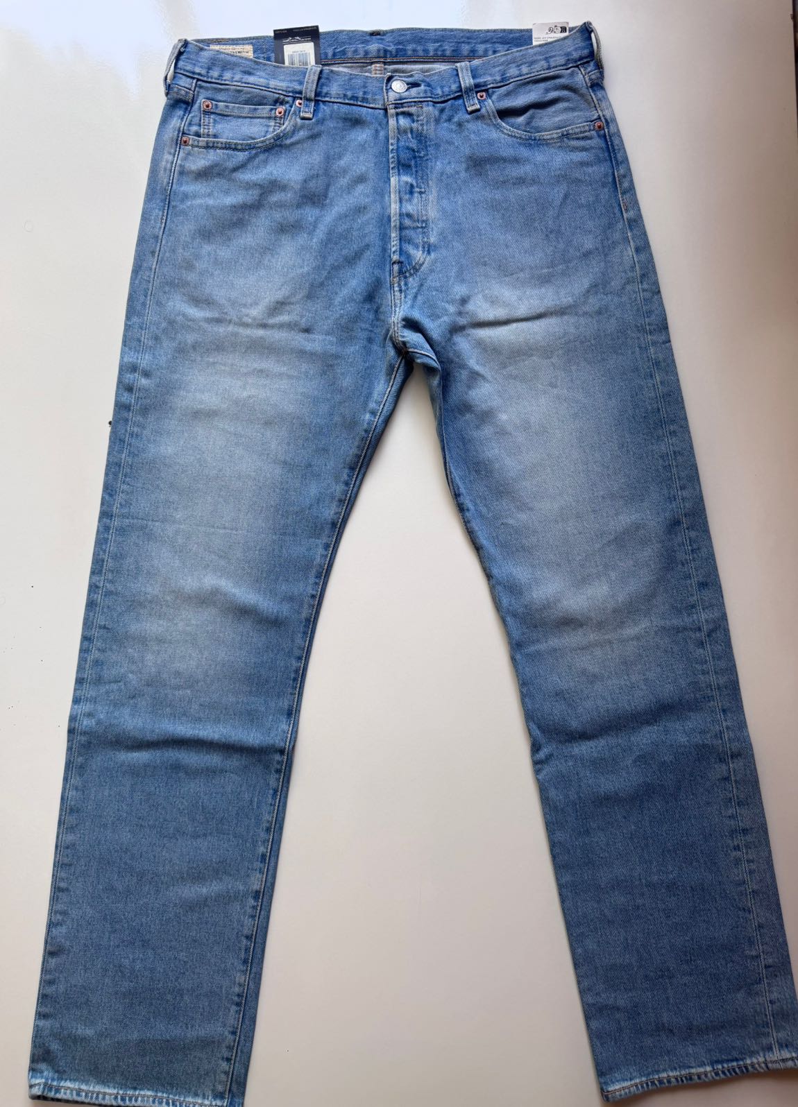 Orjinal Levi's 501 Mavi Jean Pantolon — görsel 7/9