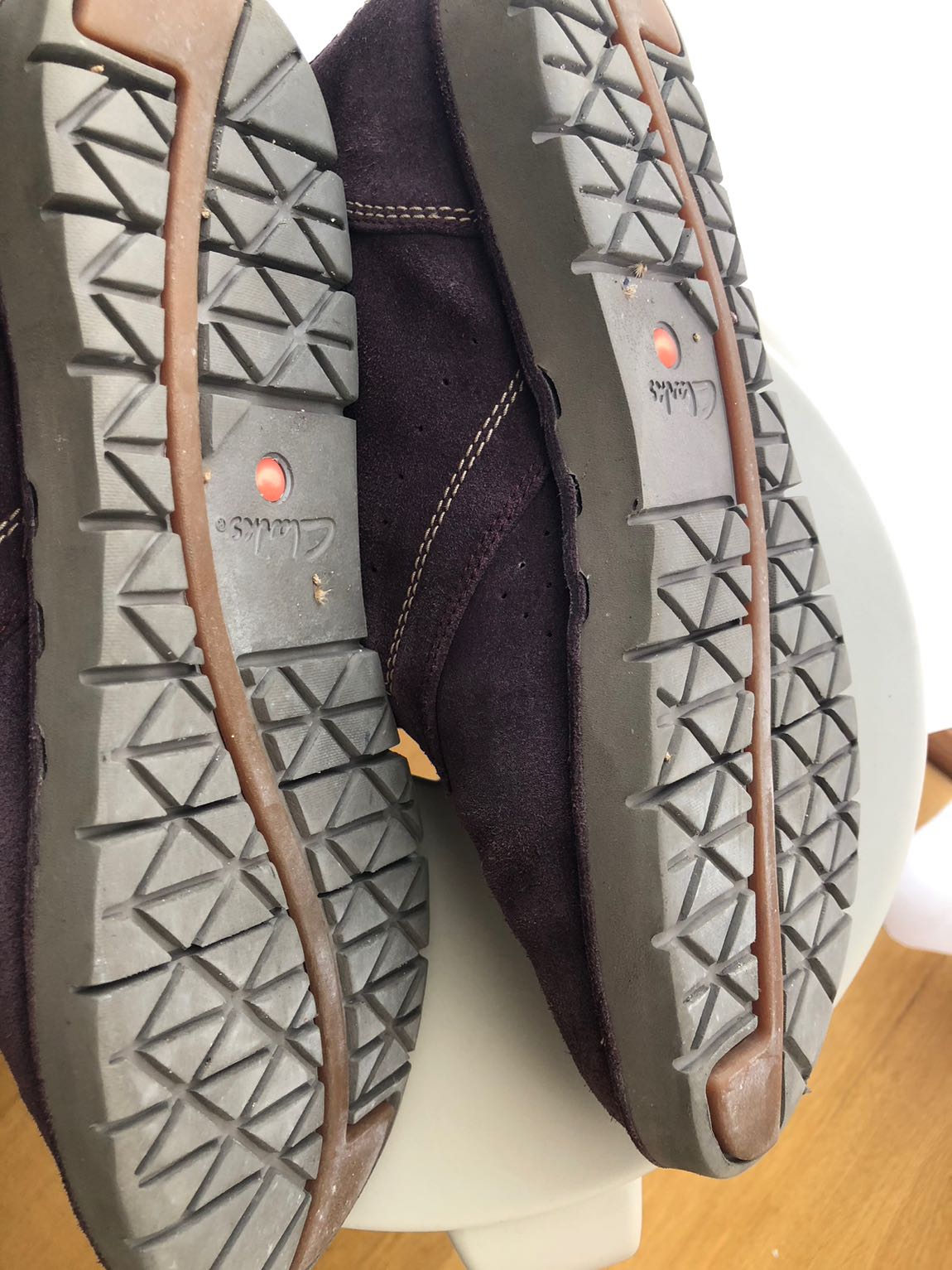 Clarks süet bot — görsel 6/7