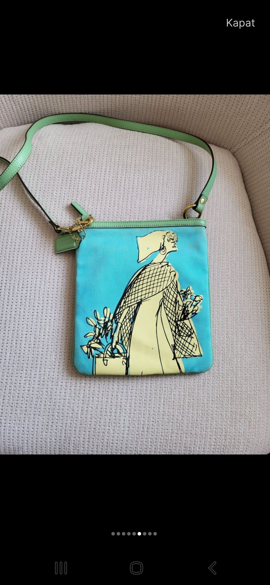 Vintage Coach Bonnie Cashin Crossbody — görsel 2/8