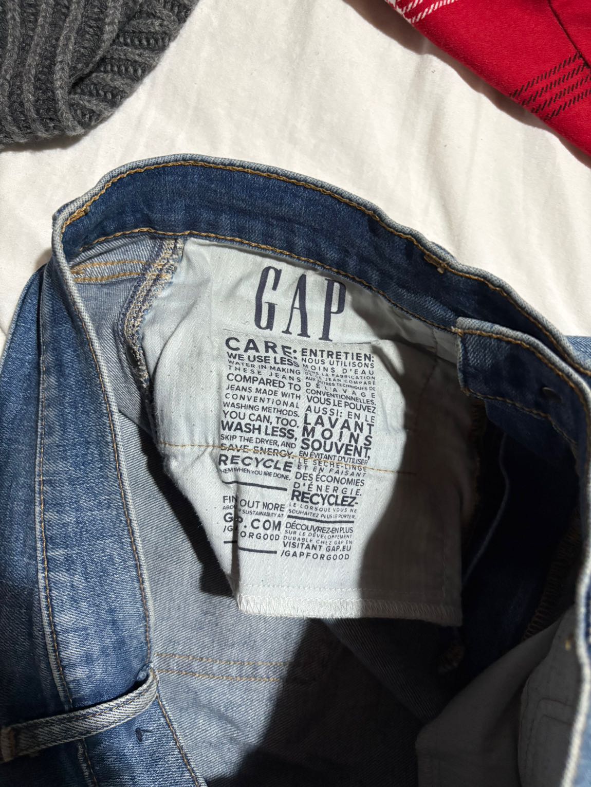 Gap kot pantolon — görsel 4/4
