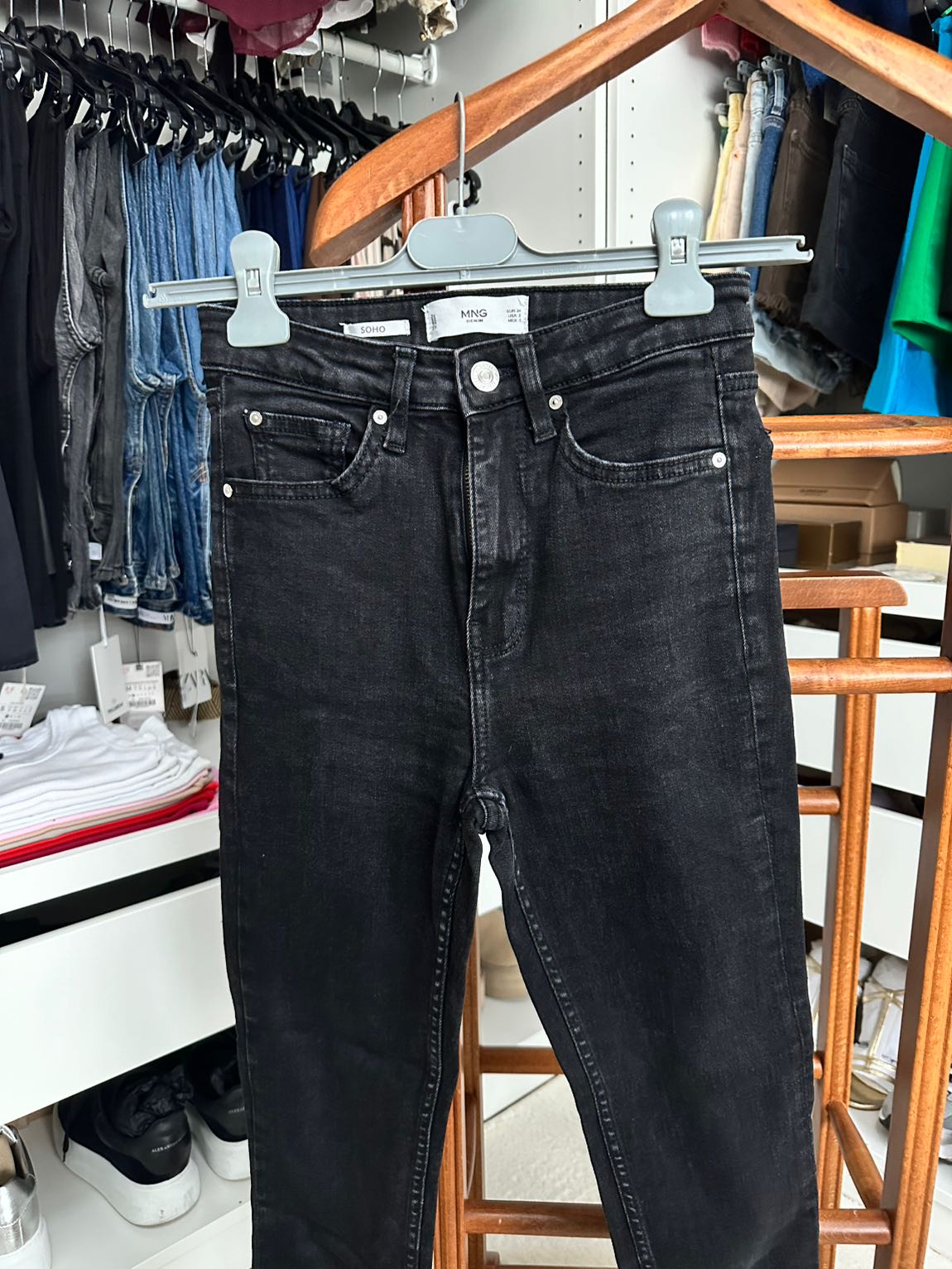 Mango siyah jean — görsel 2/3