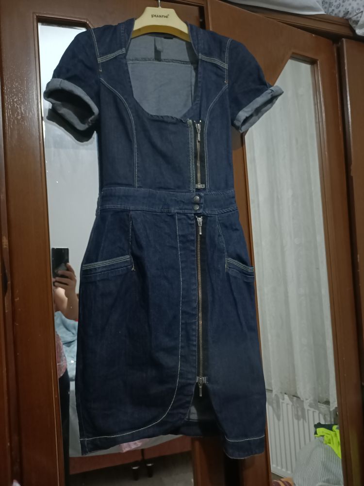MANGO KOT ELBİSE — görsel 3/7