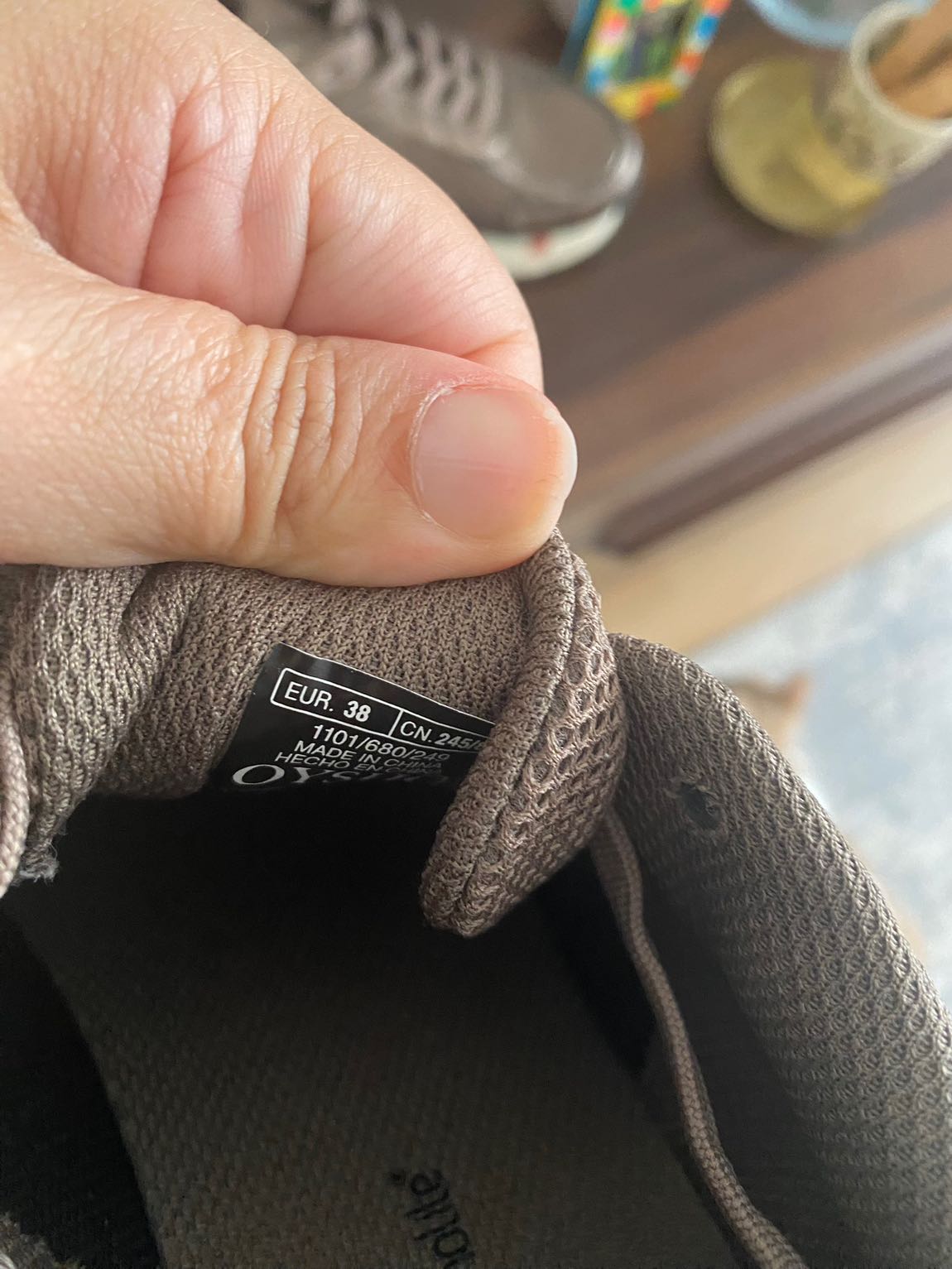 Oysho Kahverengi Spor Ayakkabı — görsel 4/4
