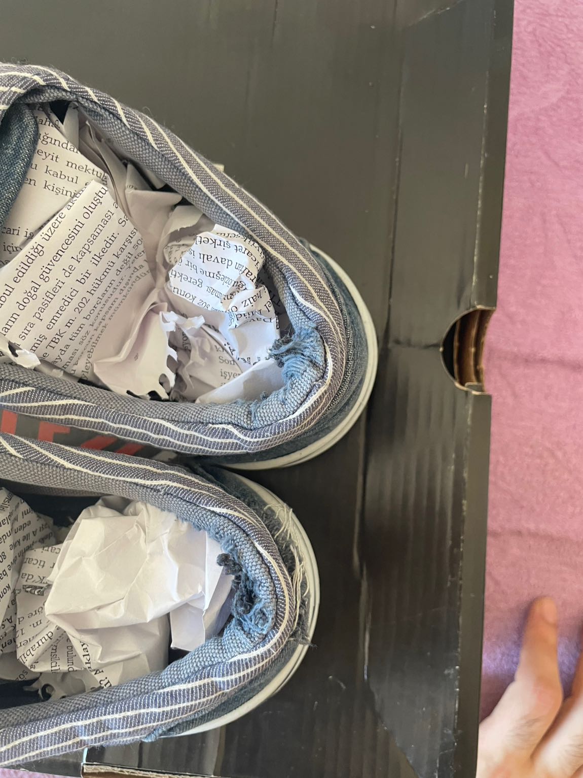 Erkek Kot Detaylı Sneaker — görsel 4/5