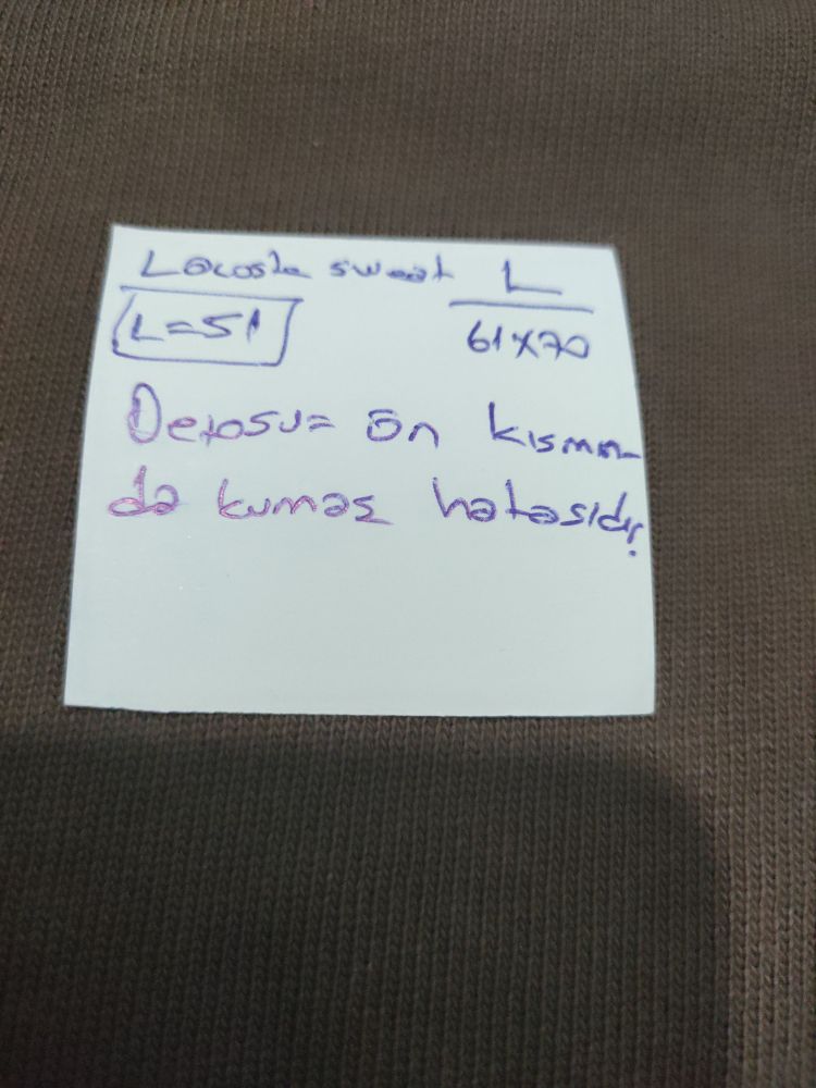 Lacoste fermuarlı defolu sweatshirt — görsel 6/8