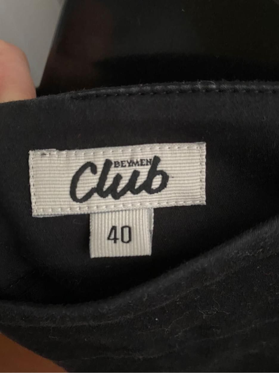 Beymen Club 40 L beden siyah kalem etek — görsel 2/4