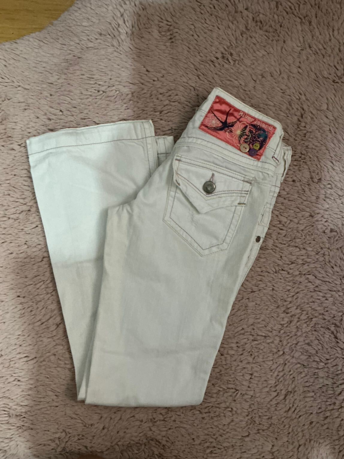 River Island Beyaz bootcut Jean — görsel 7/8