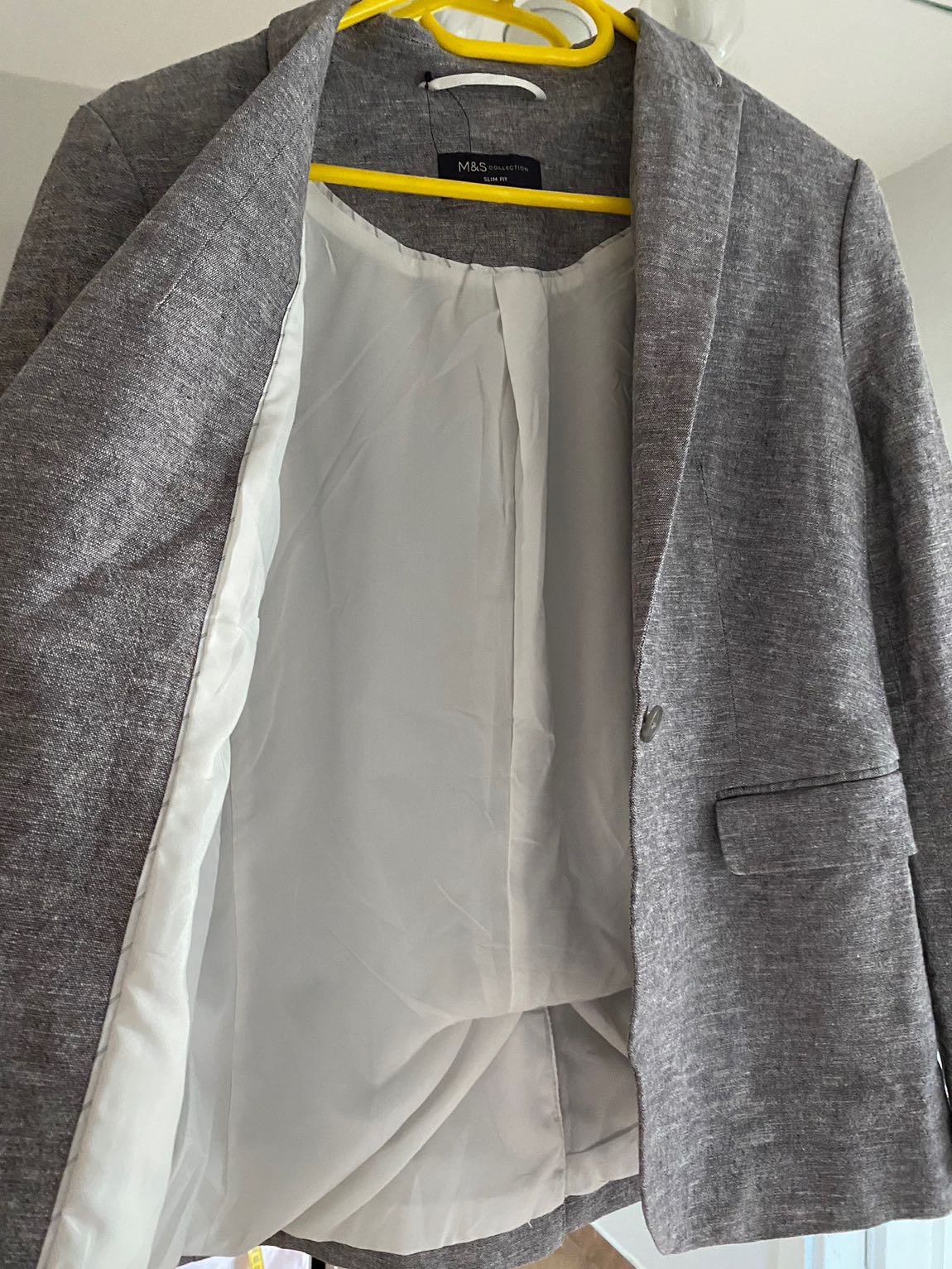 Marks&Spencer Gri Blazer Ceket — görsel 4/5