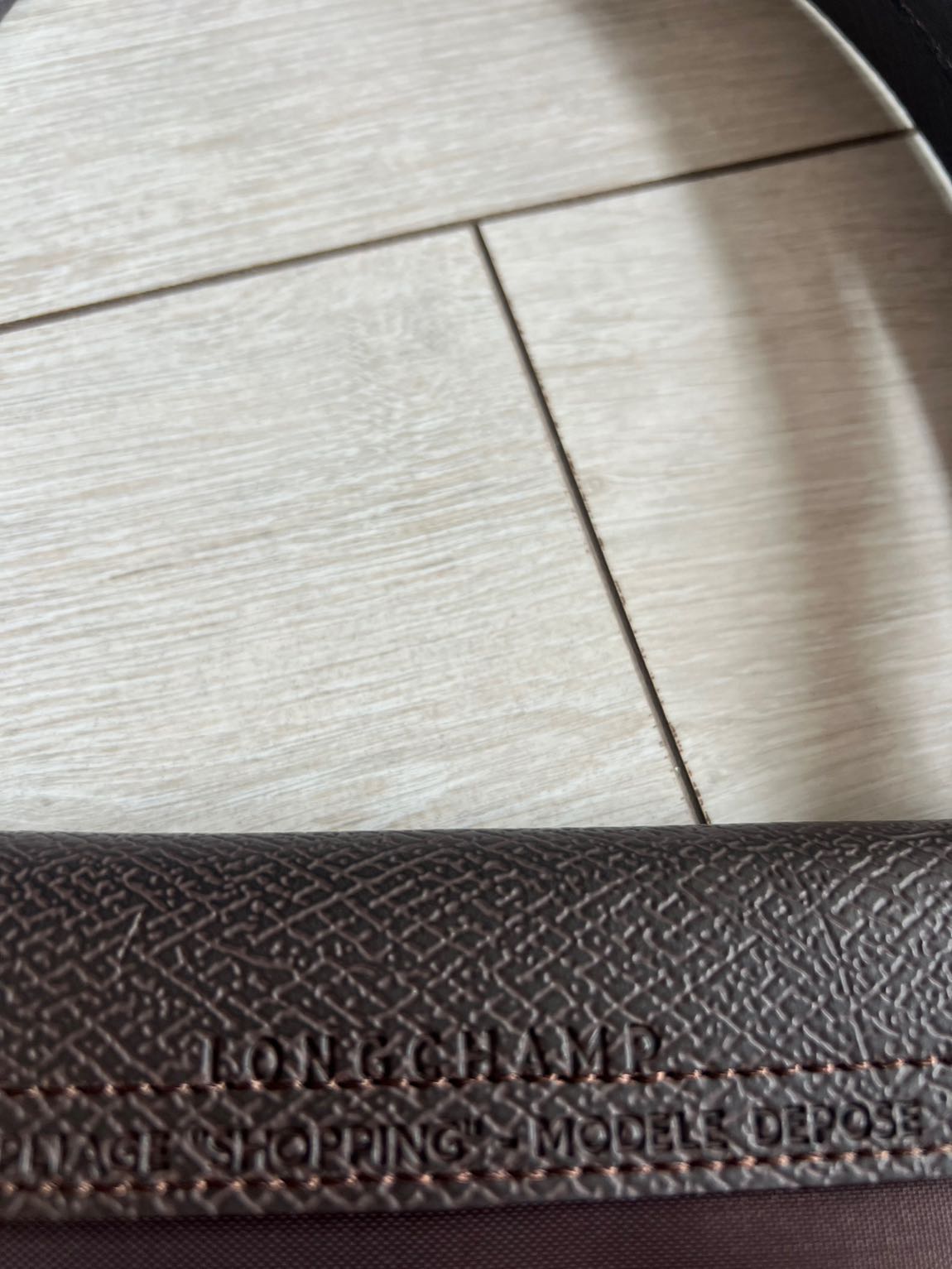 Longchamp Kahverengi Omuz Çantası — görsel 3/4