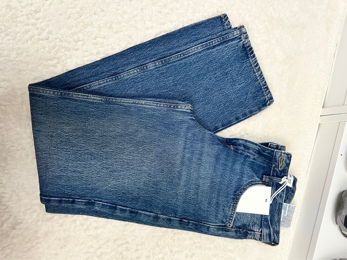 Pull and bear straight jean pantolon — görsel 2/3