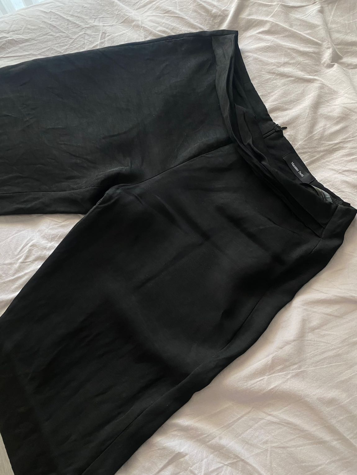 Siyah Bol Paça Pantolon — görsel 4/4