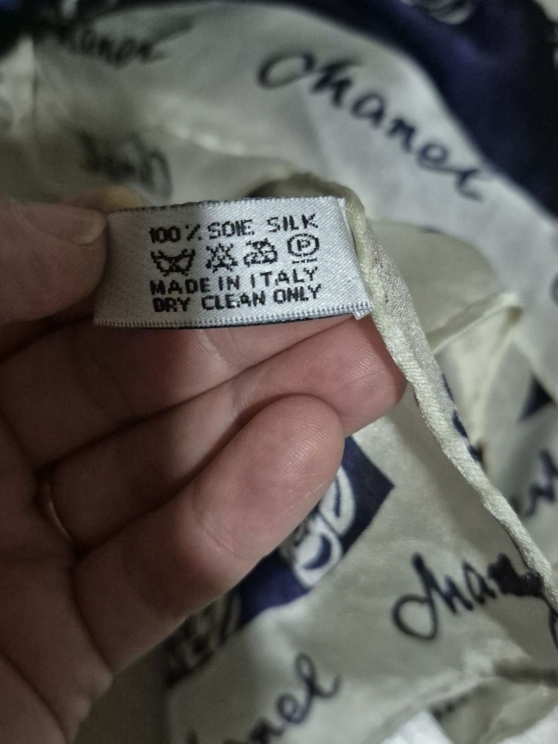 Chanel İpek Eşarp — görsel 5/7