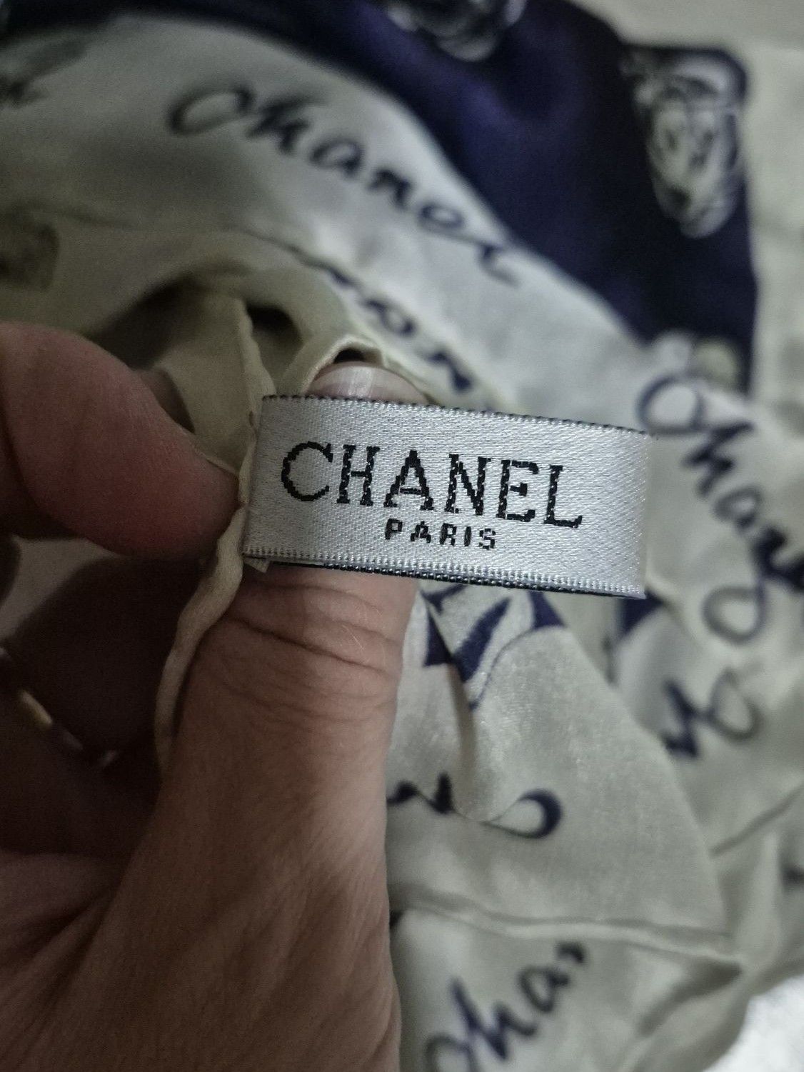 Chanel İpek Eşarp — görsel 7/7