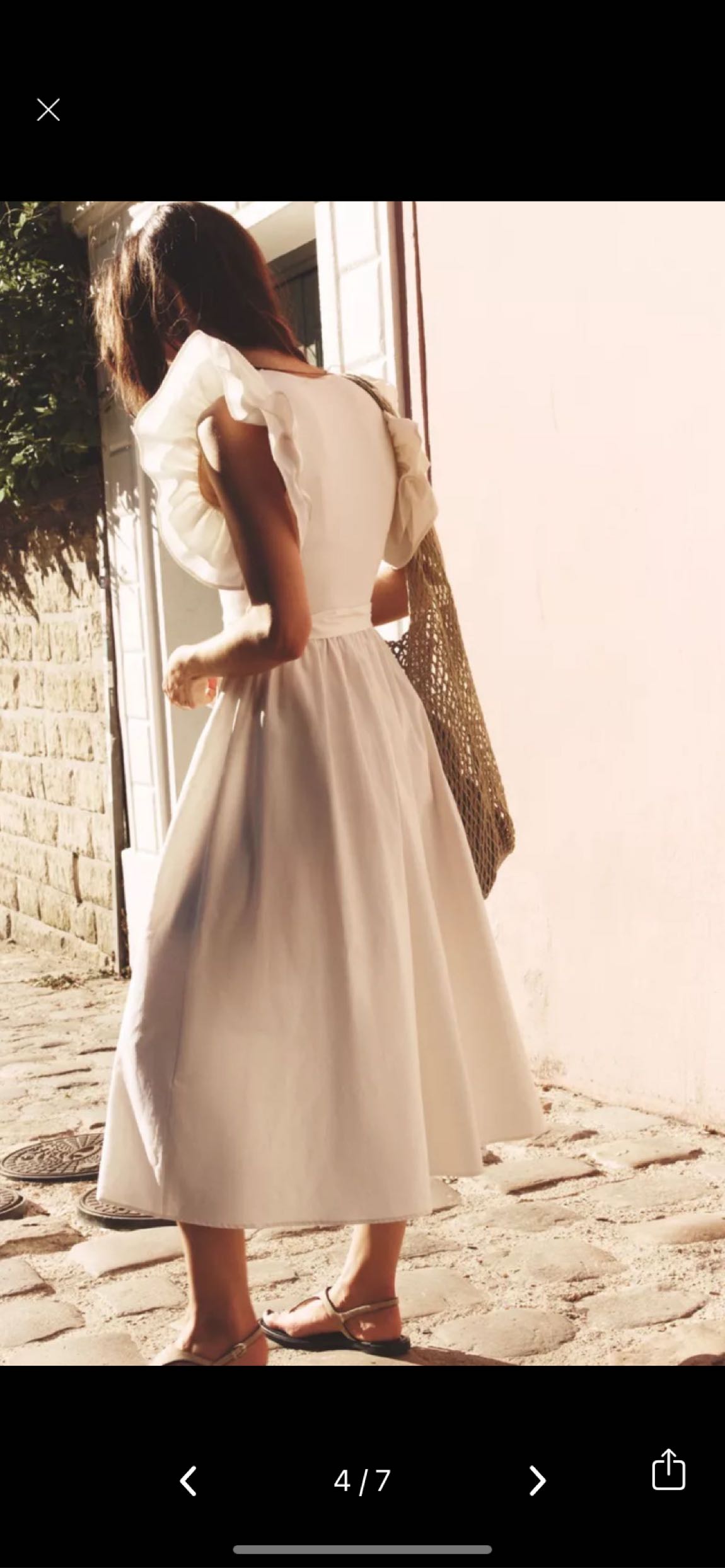 Zara midi elbise — görsel 4/8