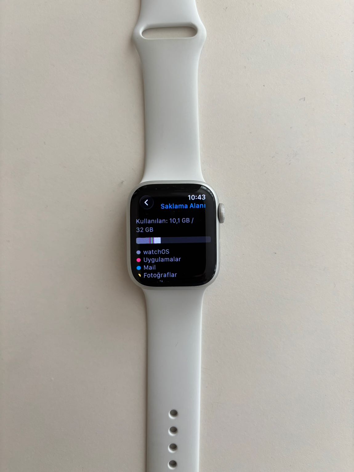 İPhone Apple Watch 8 series 41 mm Silver — görsel 2/7