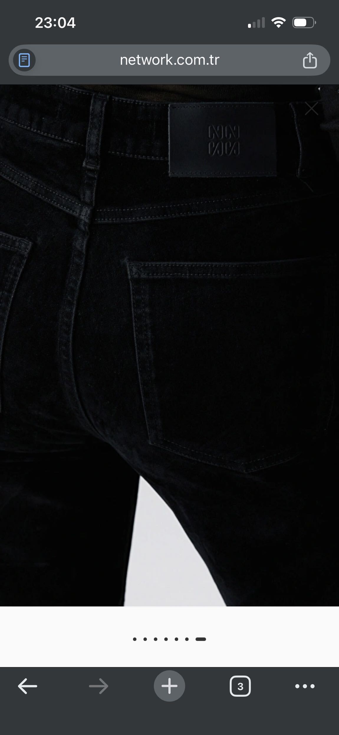 Network Siyah Pul Detaylı Jean — görsel 4/7
