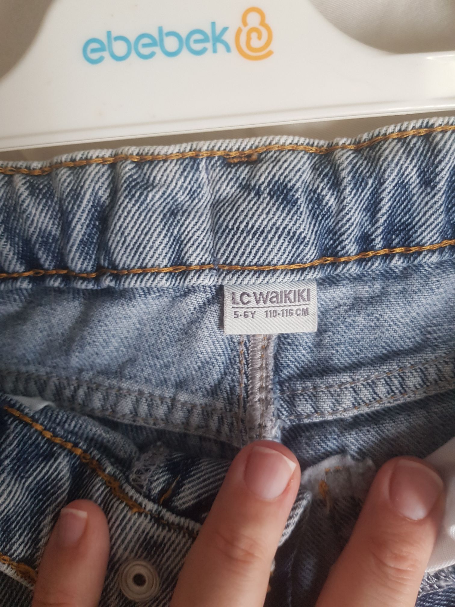 Açık Mavi Kot Pantolon — görsel 4/5