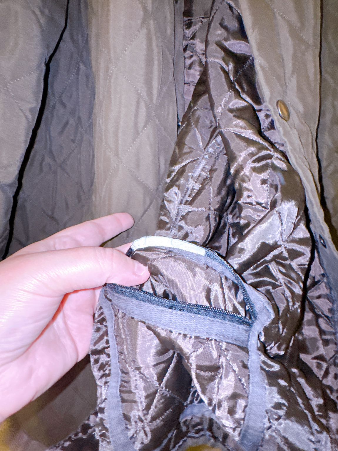 BARBOUR GOLDMIRE Kapitone Mont — görsel 7/9