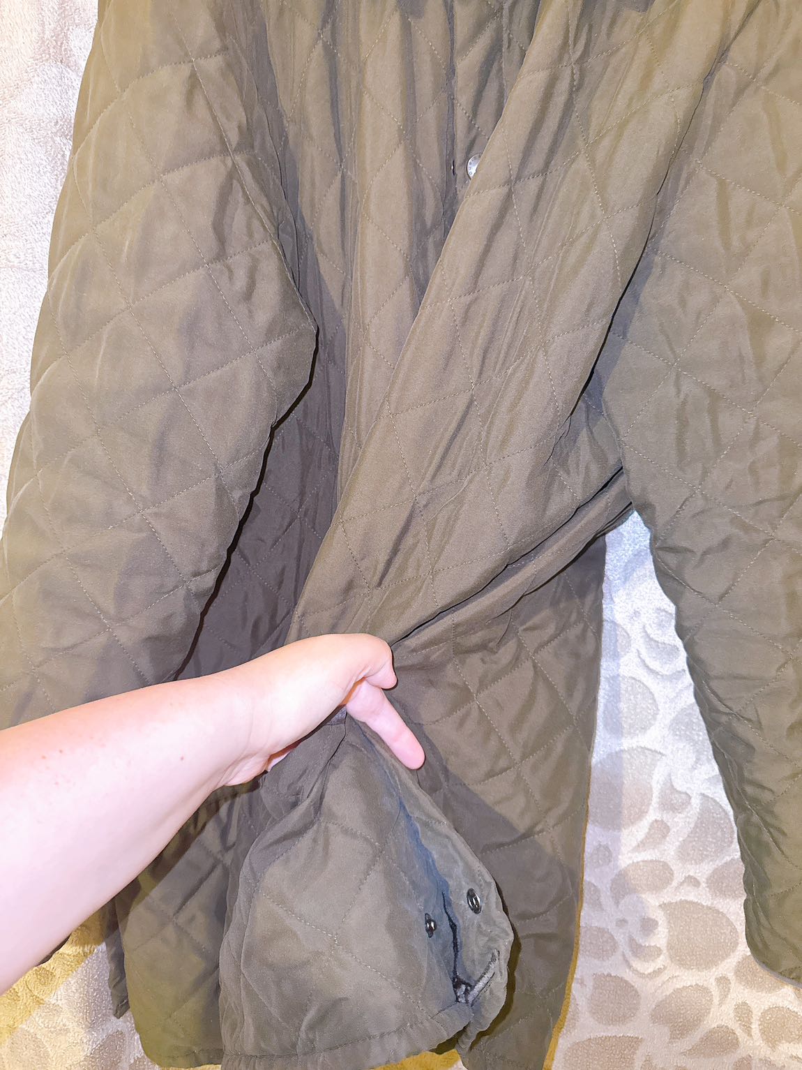 BARBOUR GOLDMIRE Kapitone Mont — görsel 4/9