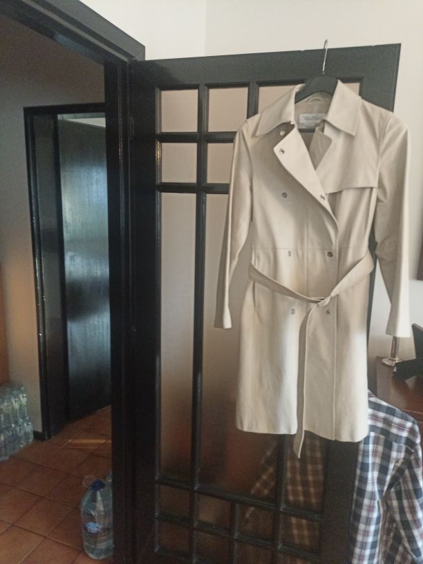 Max Mara Deri Trençkot — görsel 5/8
