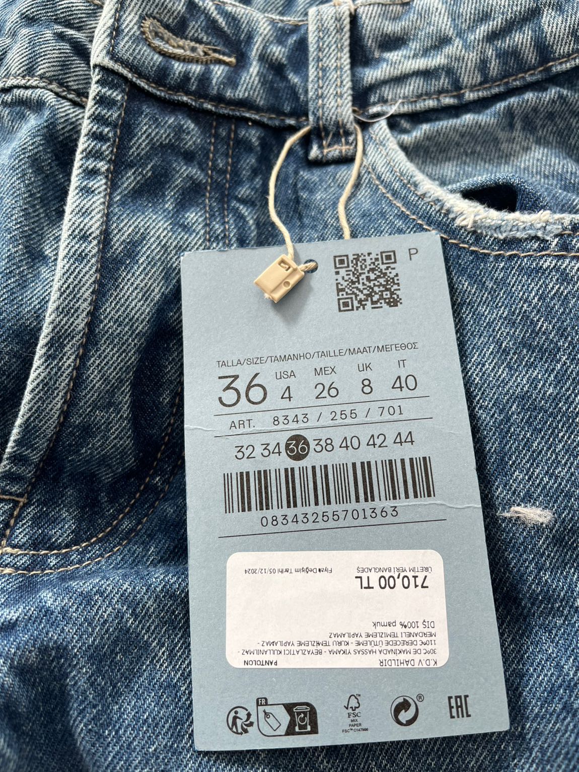 Stradivarius jean — görsel 3/6