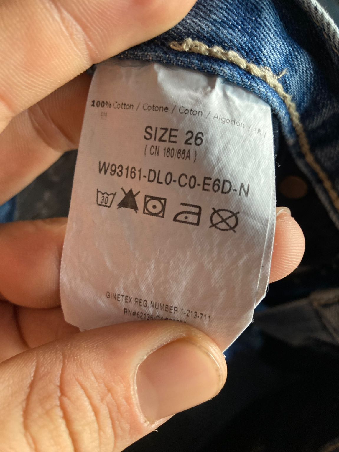 Vintage Guess jean — görsel 4/4