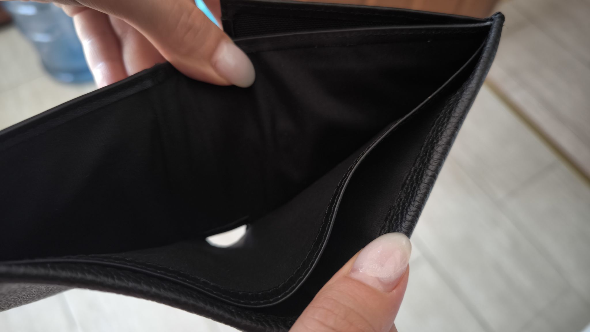Calvin Klein Siyah Deri Cüzdan — görsel 3/5