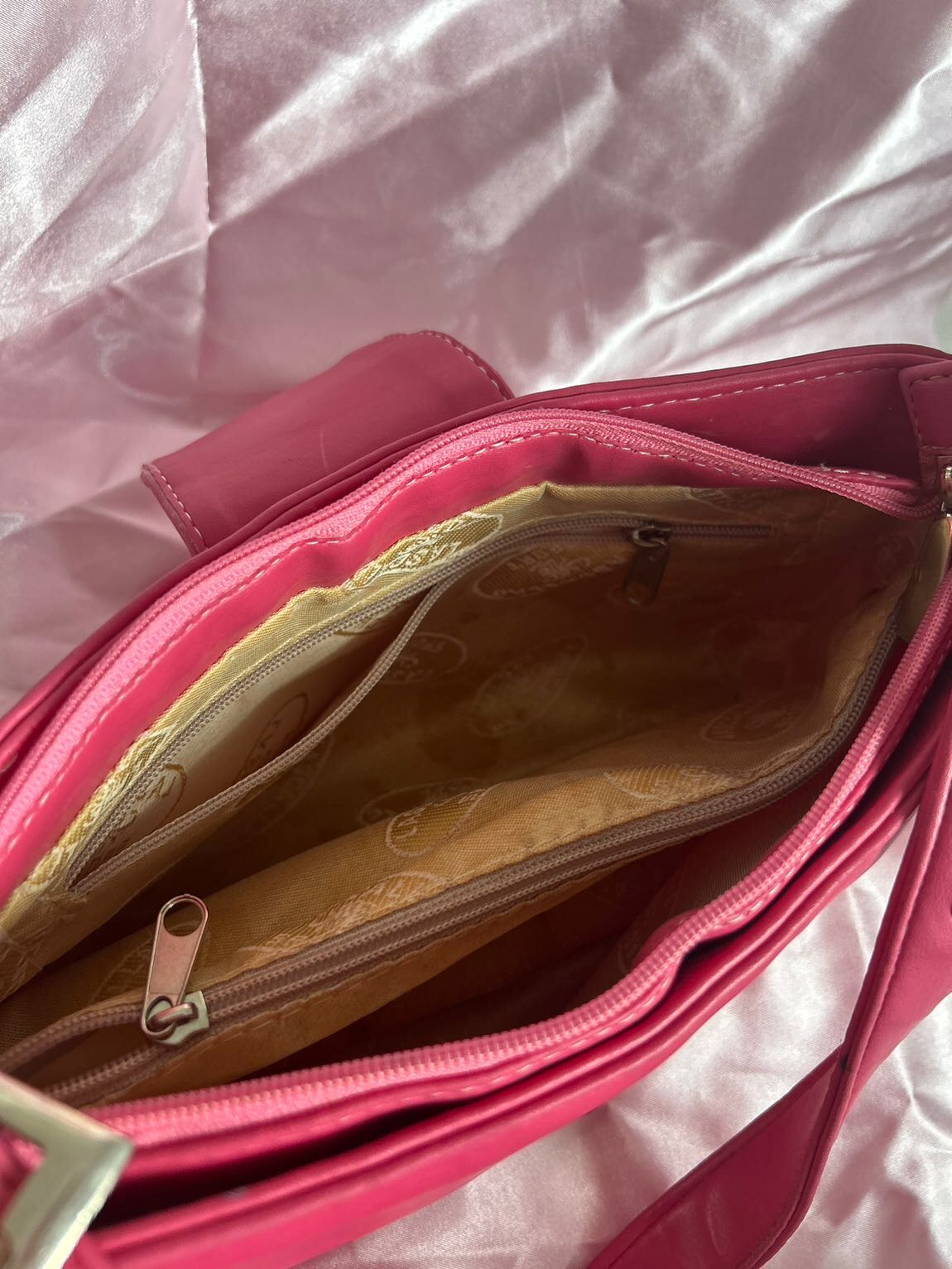 Vintage Pembe Omuz Çantası — görsel 5/7