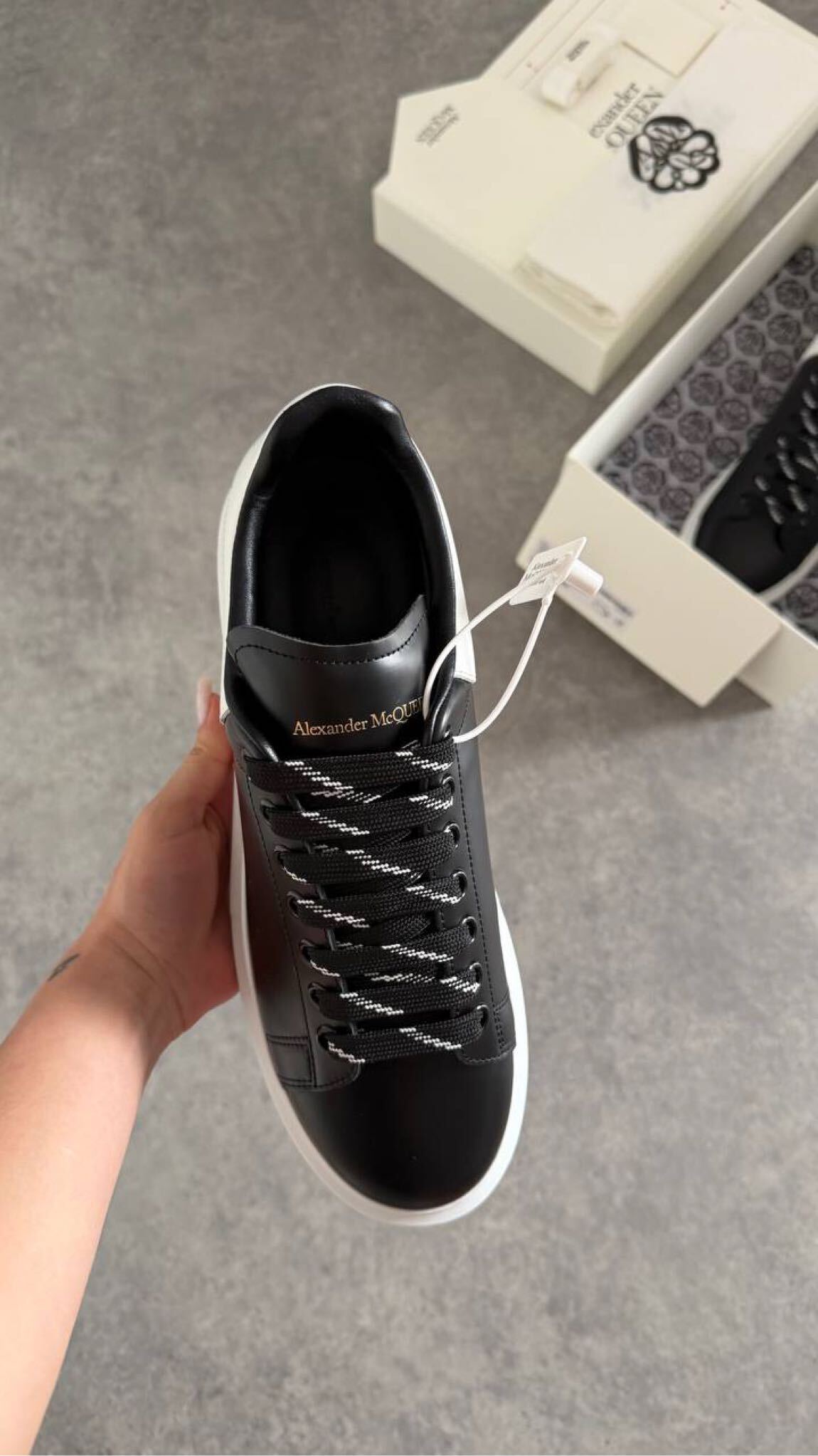 Alexander Mcqueen %100 Hakiki Deri İthal — görsel 3/6