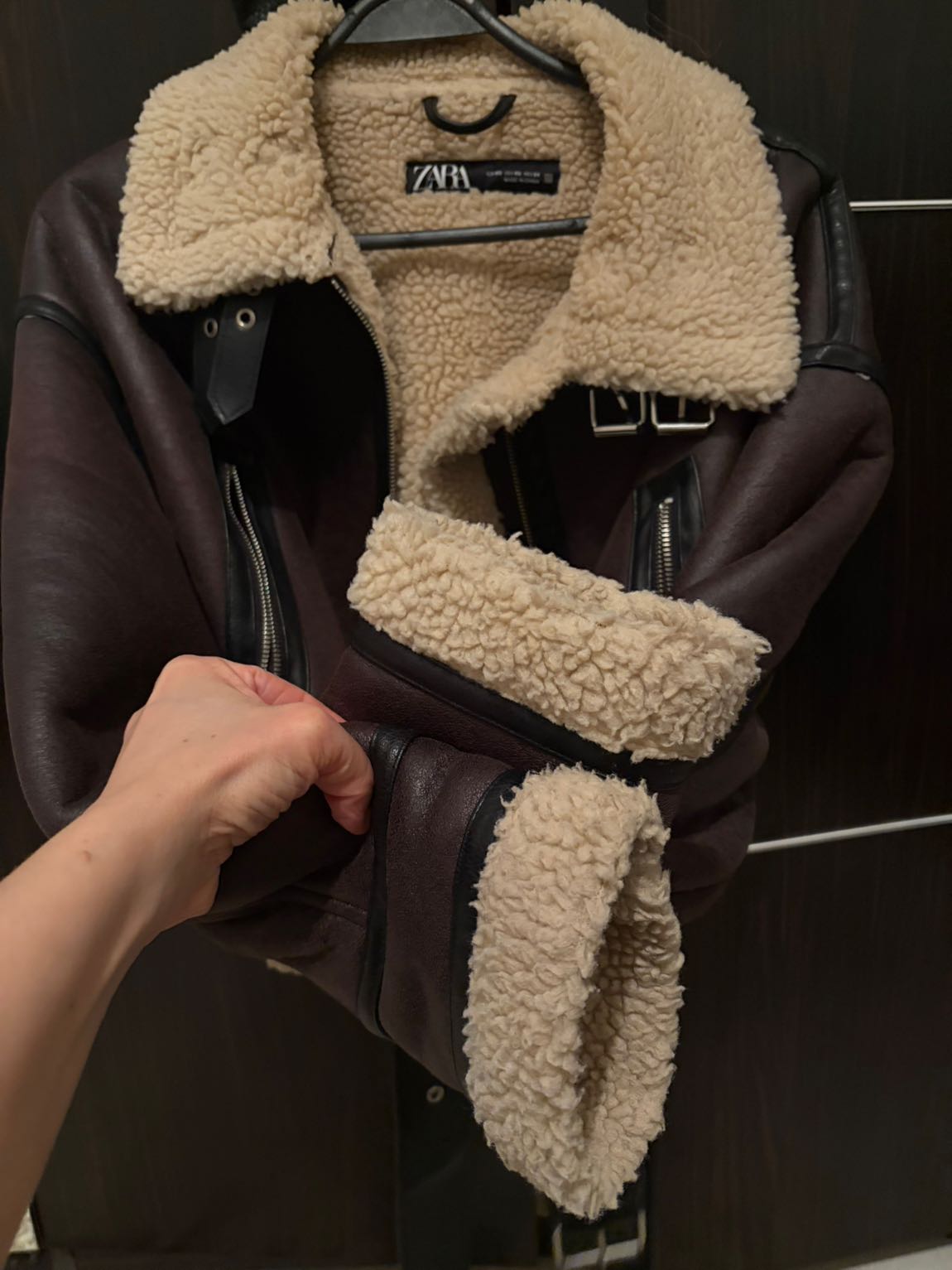 Zara biker ceket — görsel 5/7
