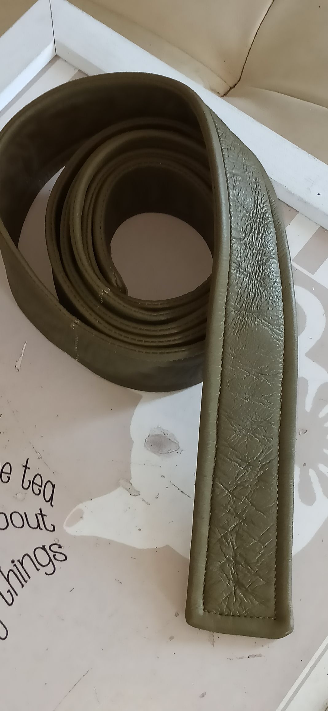 Lambskin Napa Obi Kemer 196 cm — görsel 9/9