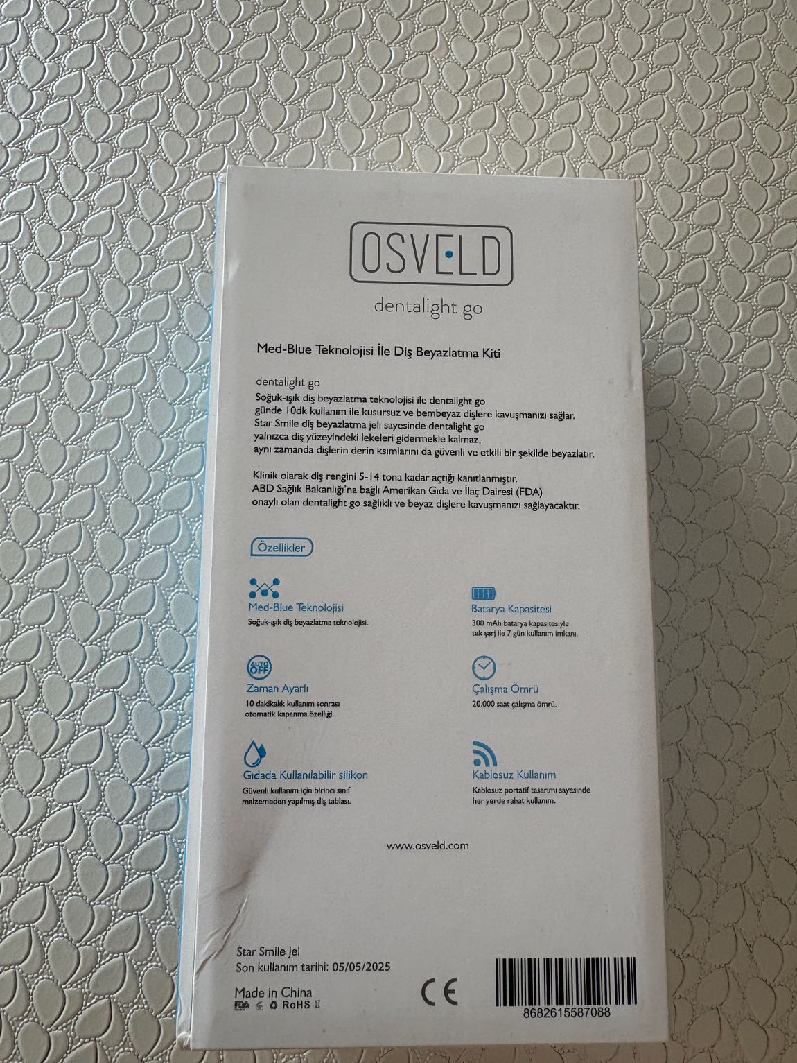 OSVELD Diş Beyazlatma Kiti — görsel 5/5