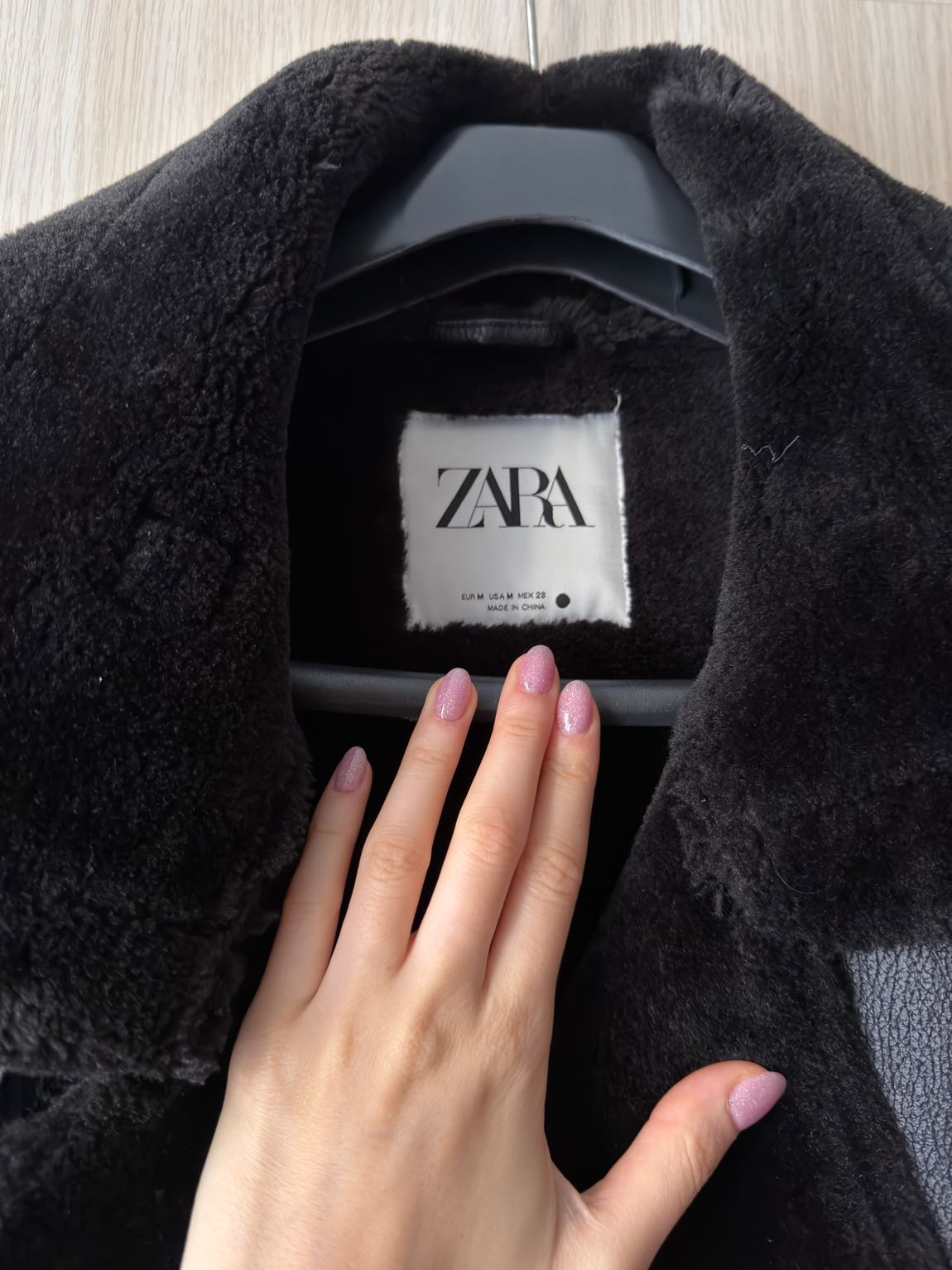 Zara biker ceket — görsel 6/8