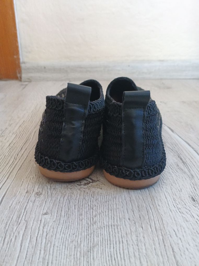 Siyah Dokuma Espadril — görsel 4/5