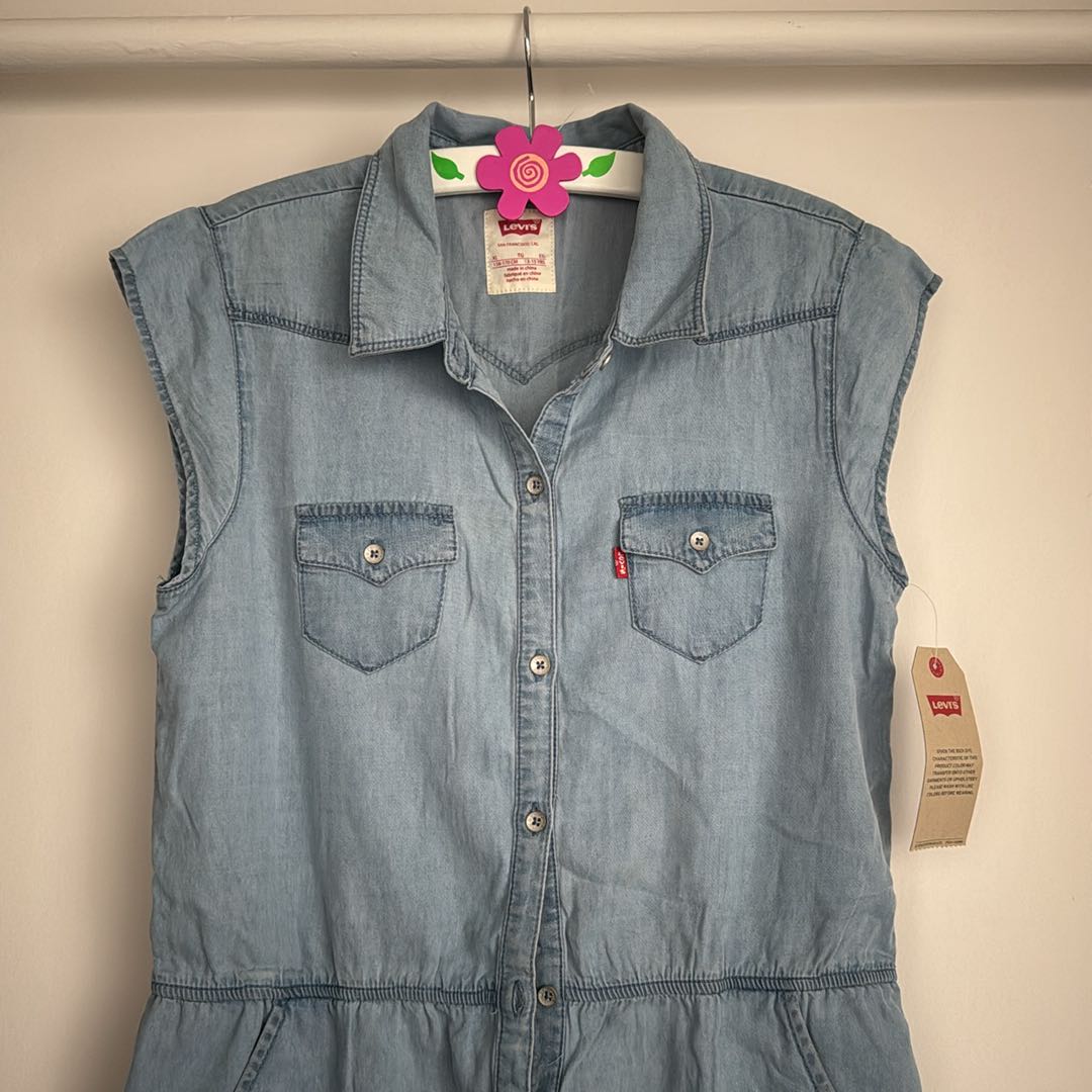 Levis kot elbise — görsel 2/4