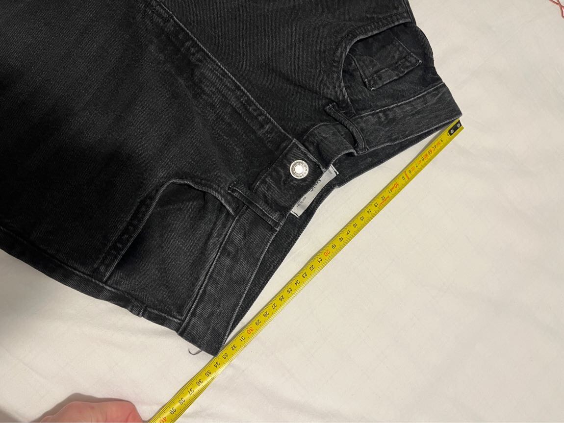 Mango Siyah Wideleg Kot Pantolon — görsel 3/8