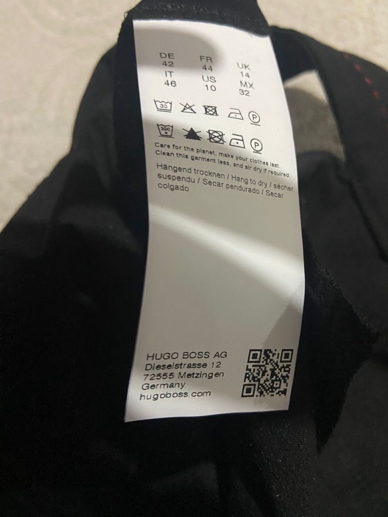 Siyah Geniş Paça Pantolon — görsel 5/5