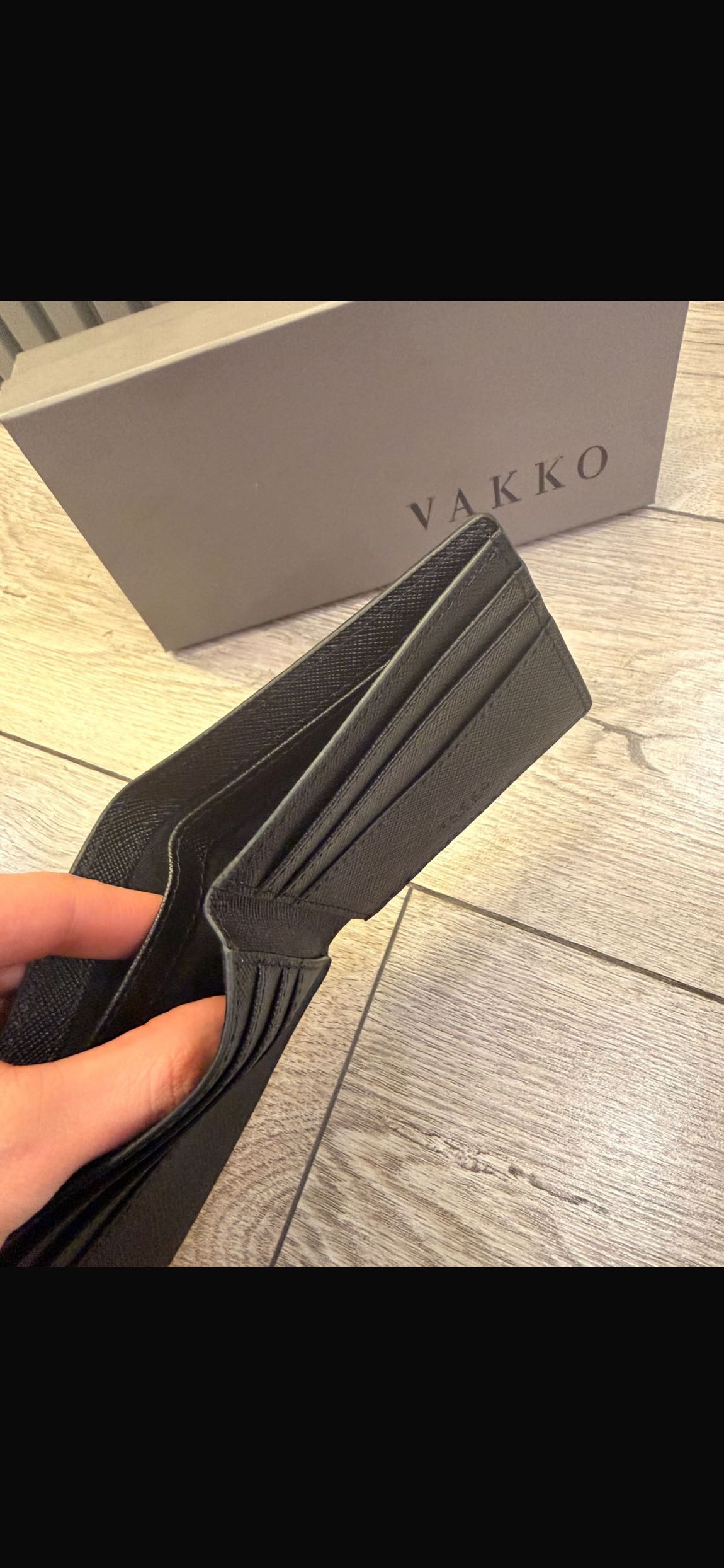 Vakko Erkek Siyah Desenli cüzdan — görsel 6/6