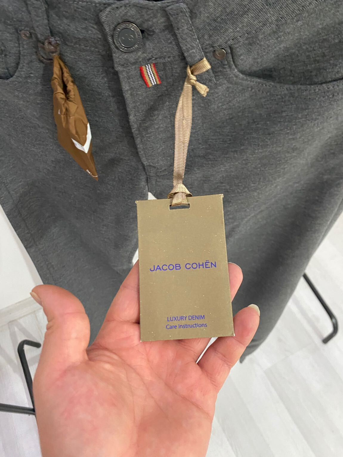 Gri renk Jacob Cohen pantolon — görsel 5/8