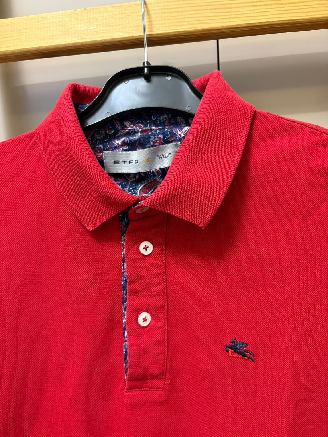 ETRO KIRMIZI POLO YAKA — görsel 2/6