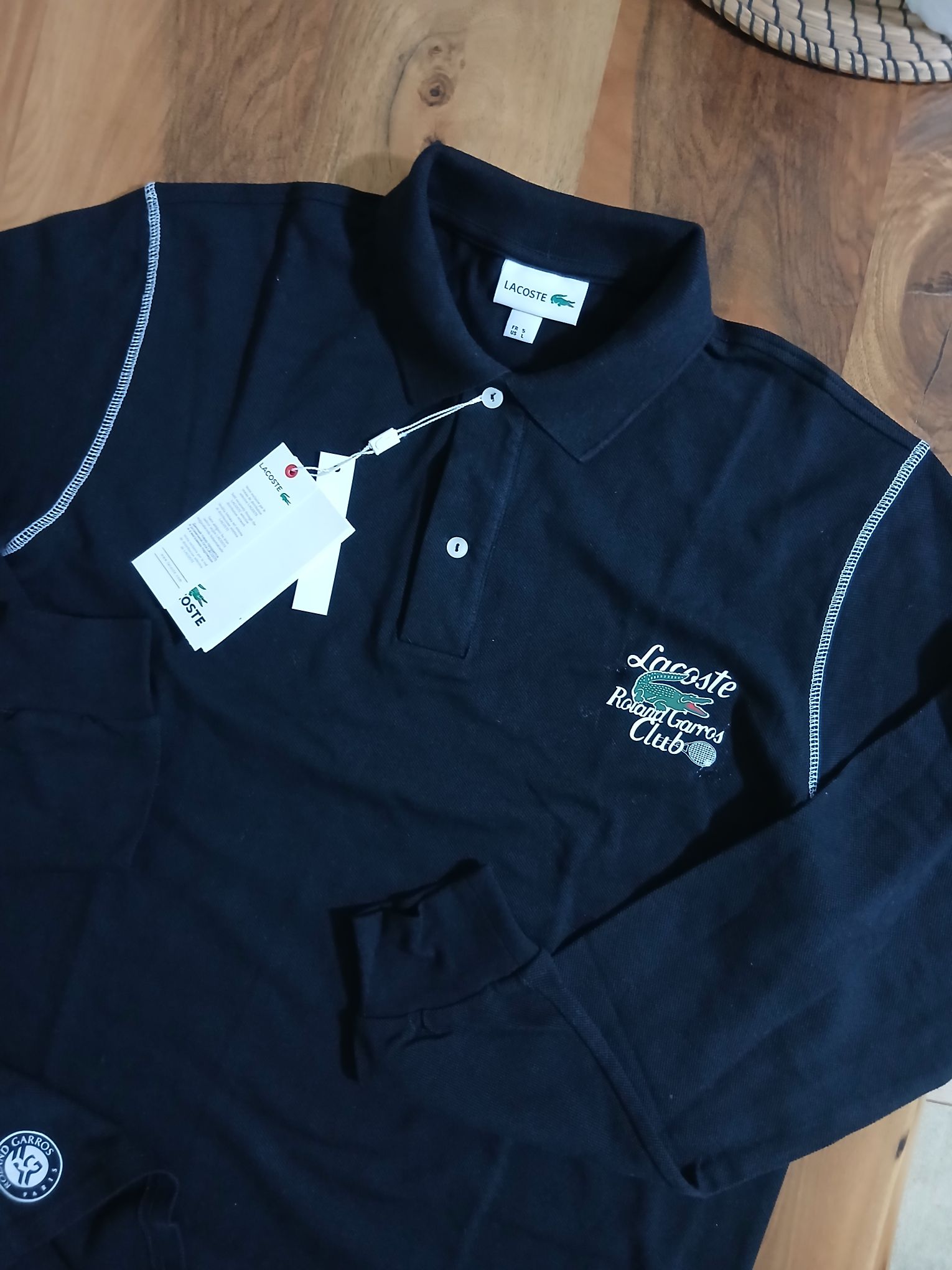 Lacoste poloyaka sweatshirt — görsel 4/5