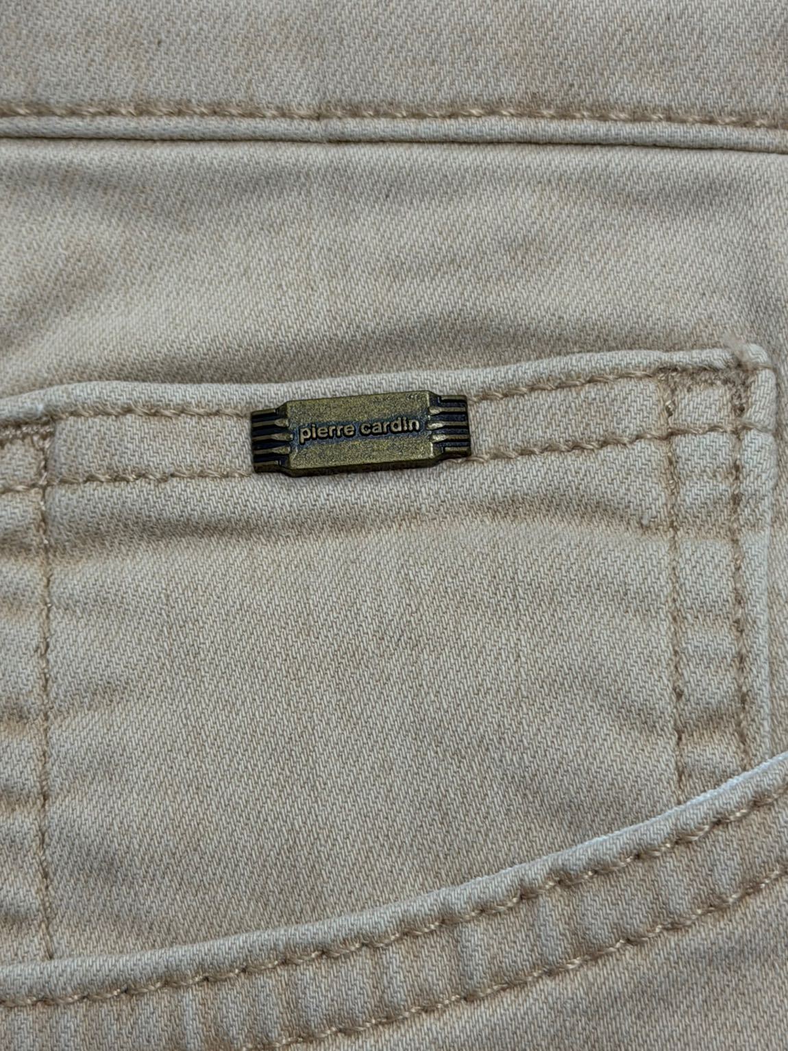 Pierre Cardin Bej Kot Pantolon — görsel 3/6