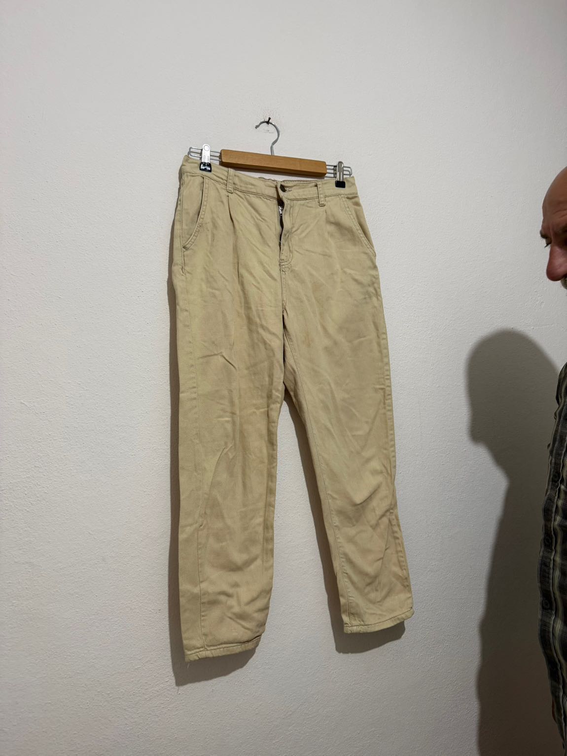 Bej Erkek Pantolon 30 Beden — görsel 4/5
