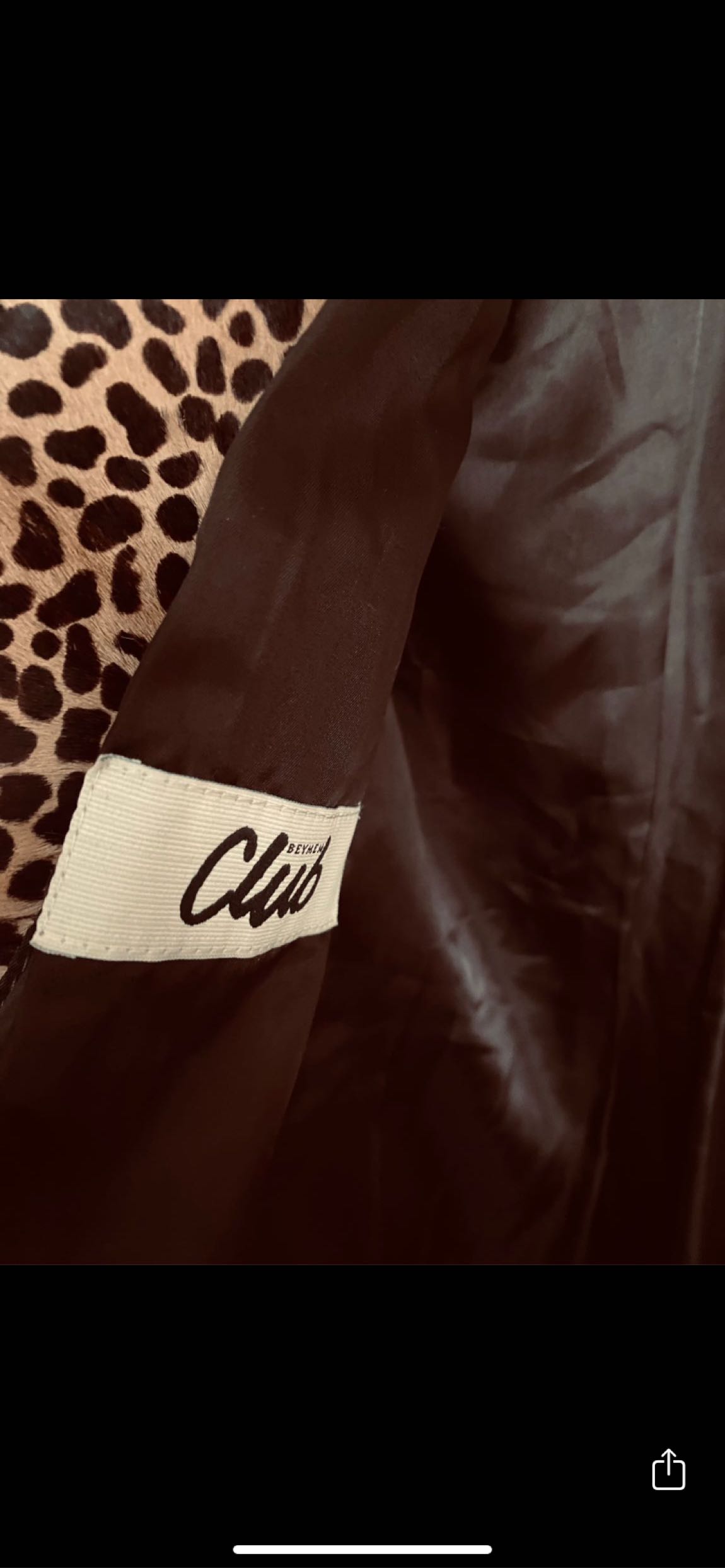 Beymen Club, tay derisi leopar kaban — görsel 7/8