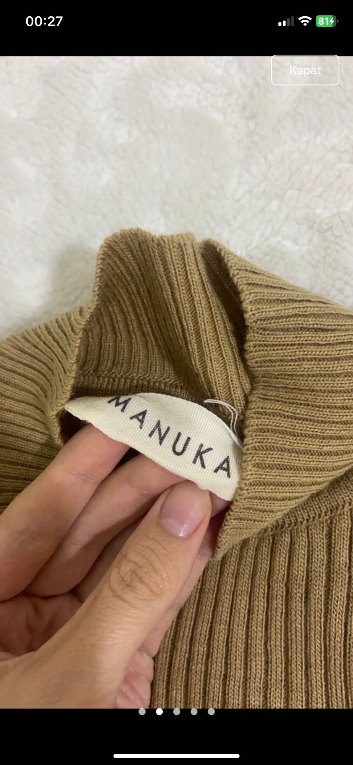 Manuka kazak — görsel 2/5