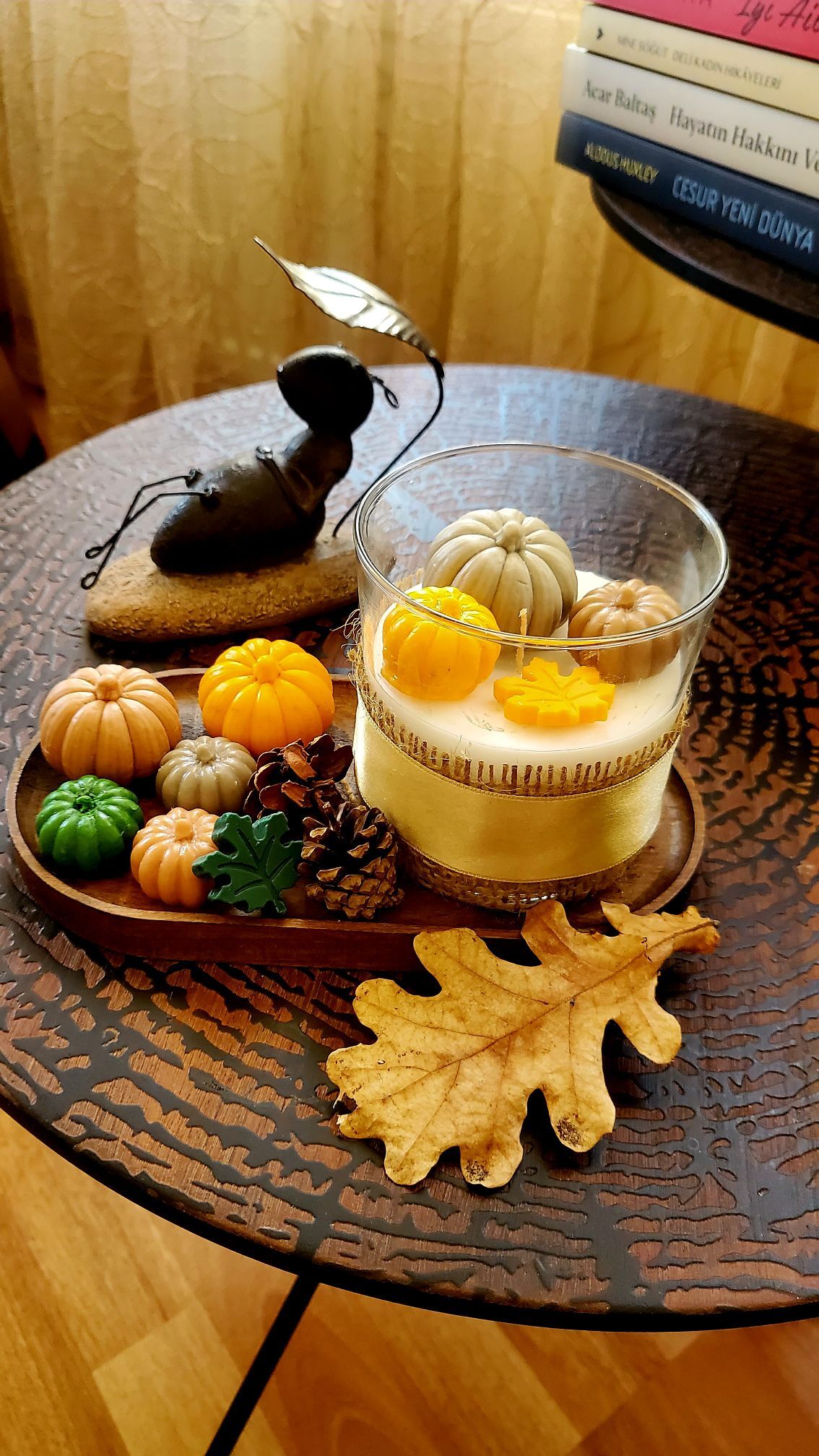 Pumpkin candle — görsel 2/3