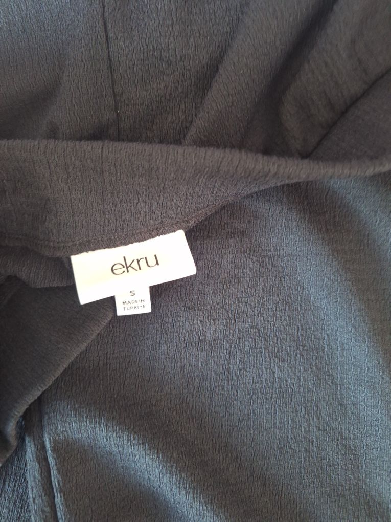 Desenli Bluz ve Siyah Pantolon Takım — görsel 4/5