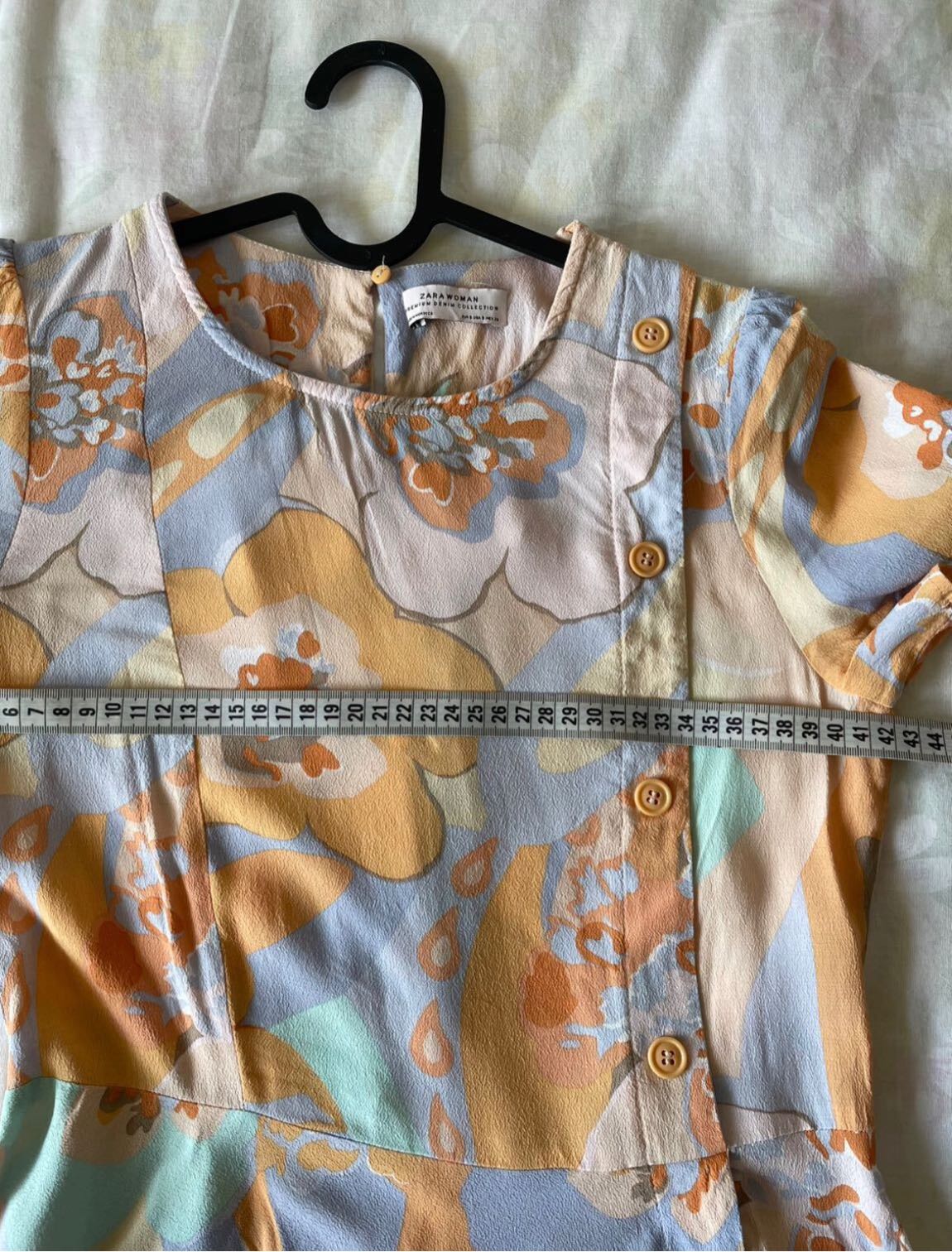 Zara Renkli Mini Elbise — görsel 6/6