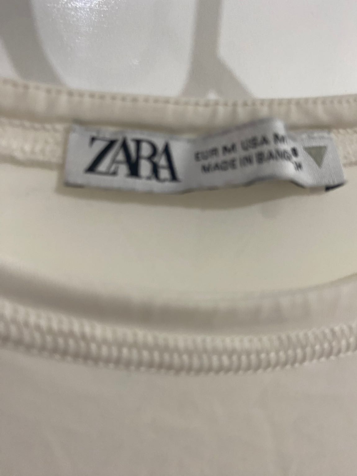 Zara Bluz beyaz M Beden — görsel 3/3