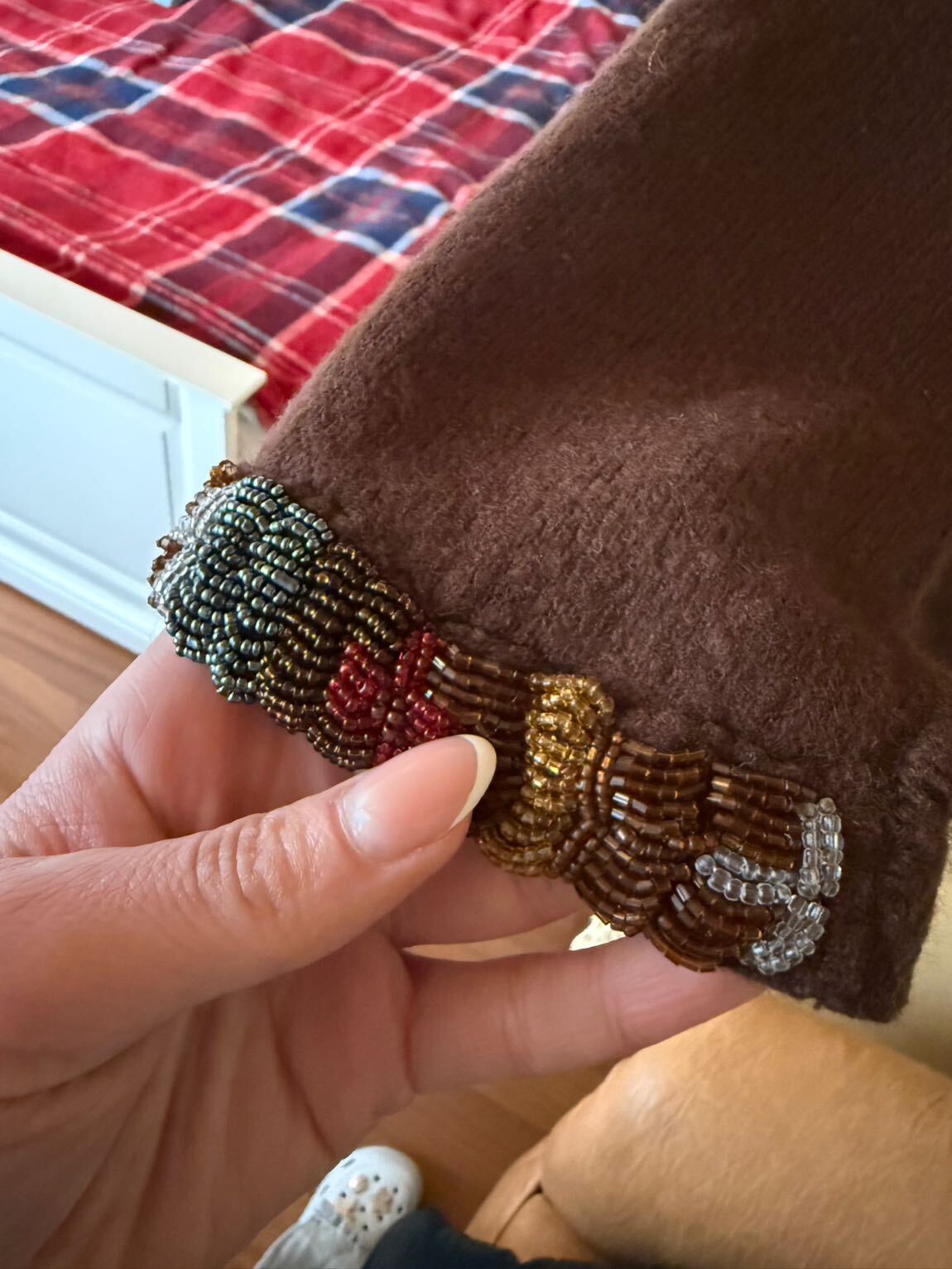 Vakko vintage yün hırka — görsel 3/3